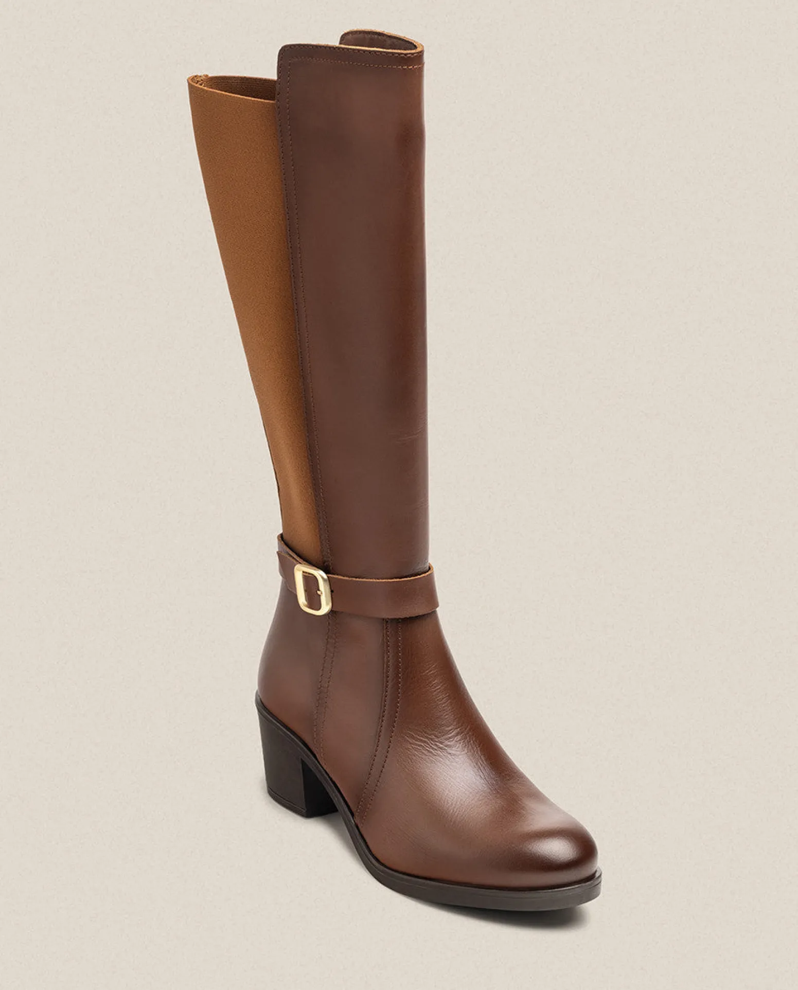 Botte à Talon LILLE-015 Marron