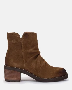 Bottine à Talon MESINA-003 Marron