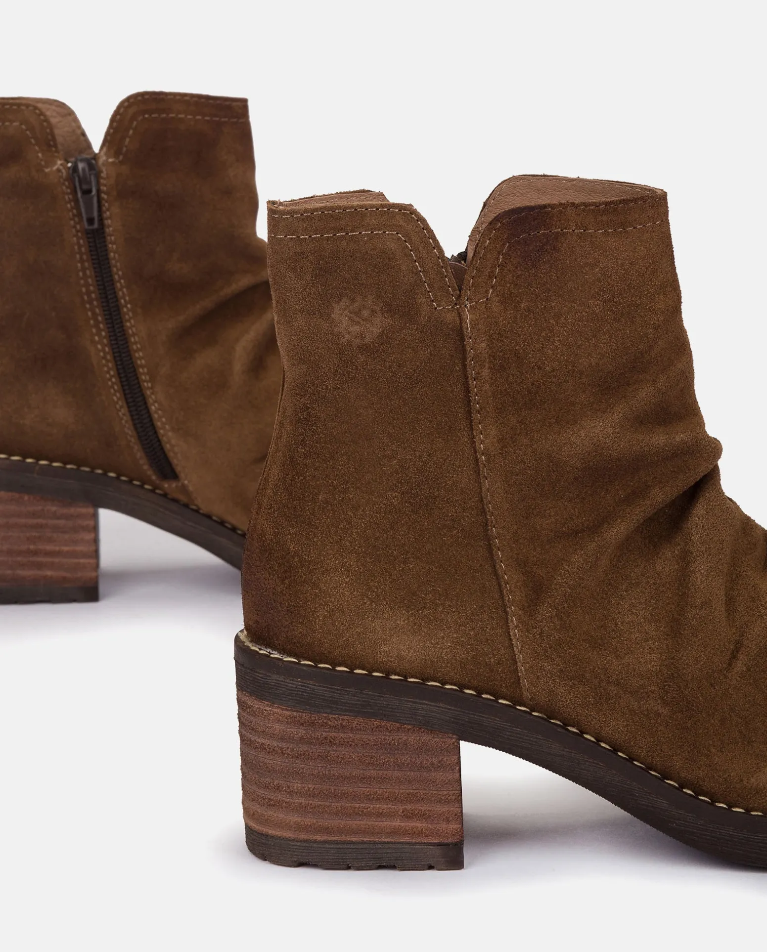 Bottine à Talon MESINA-003 Marron