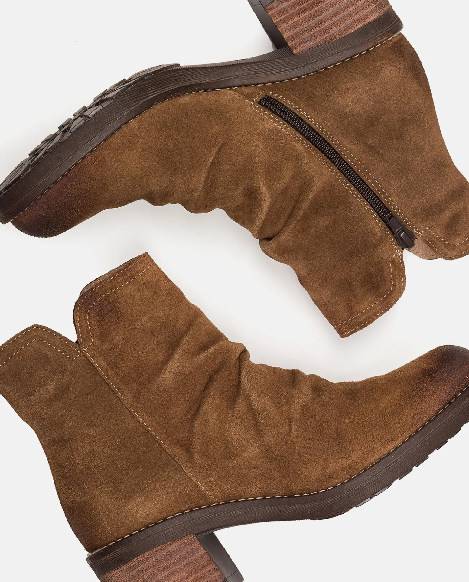 Bottine à Talon MESINA-003 Marron