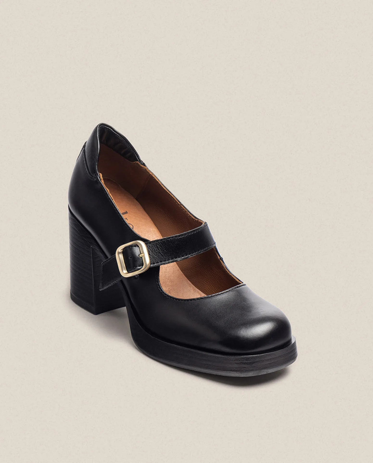 Bottine à Talon ORNE-002 Noir