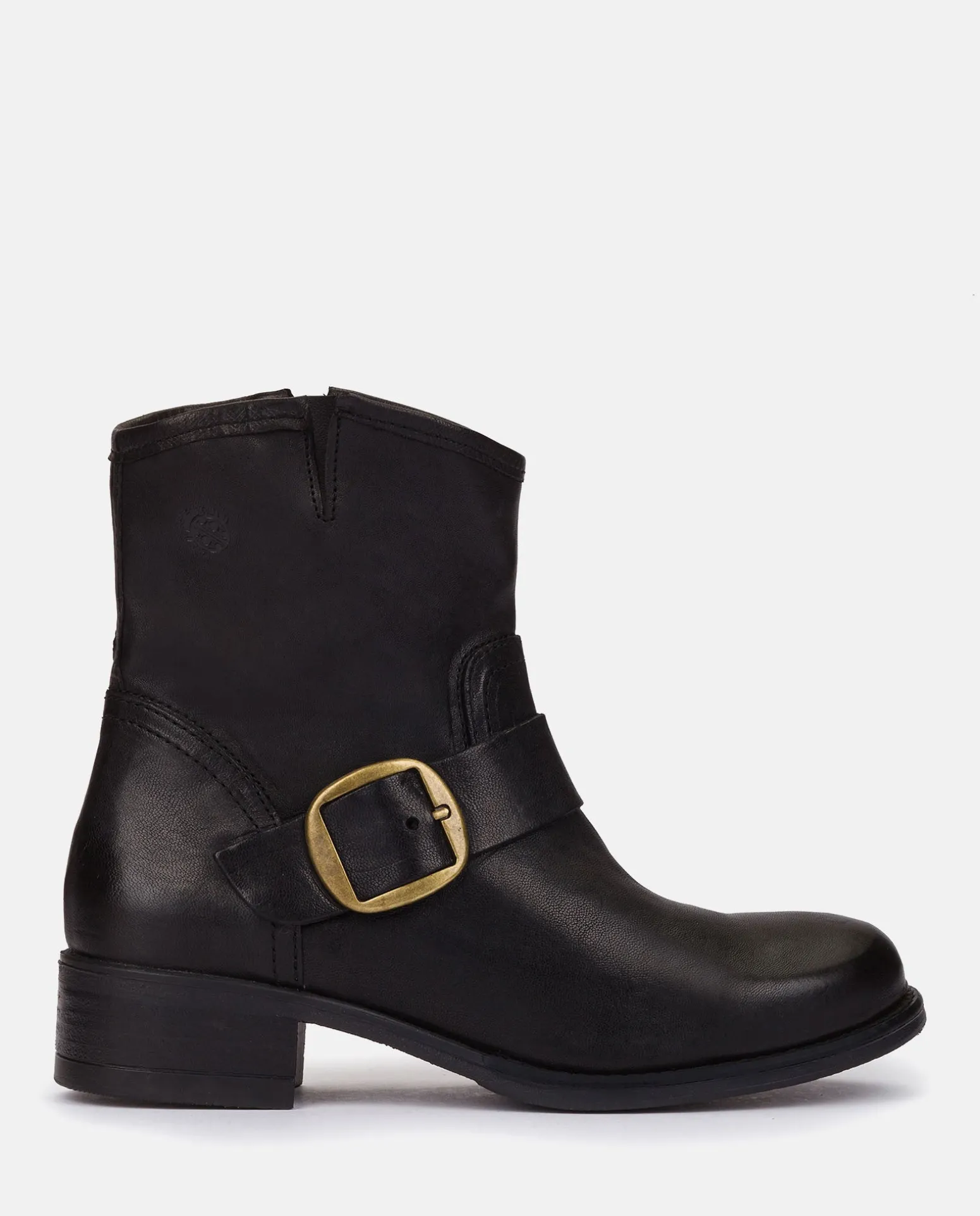 Bottine Plat MONS-001 Noir