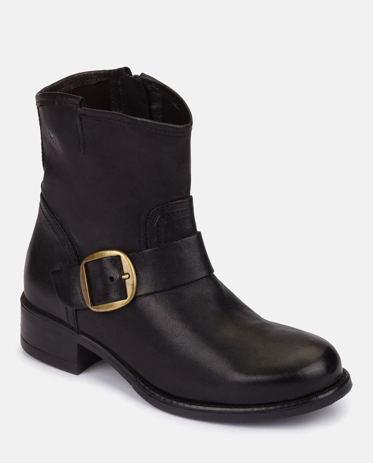 Bottine Plat MONS-001 Noir