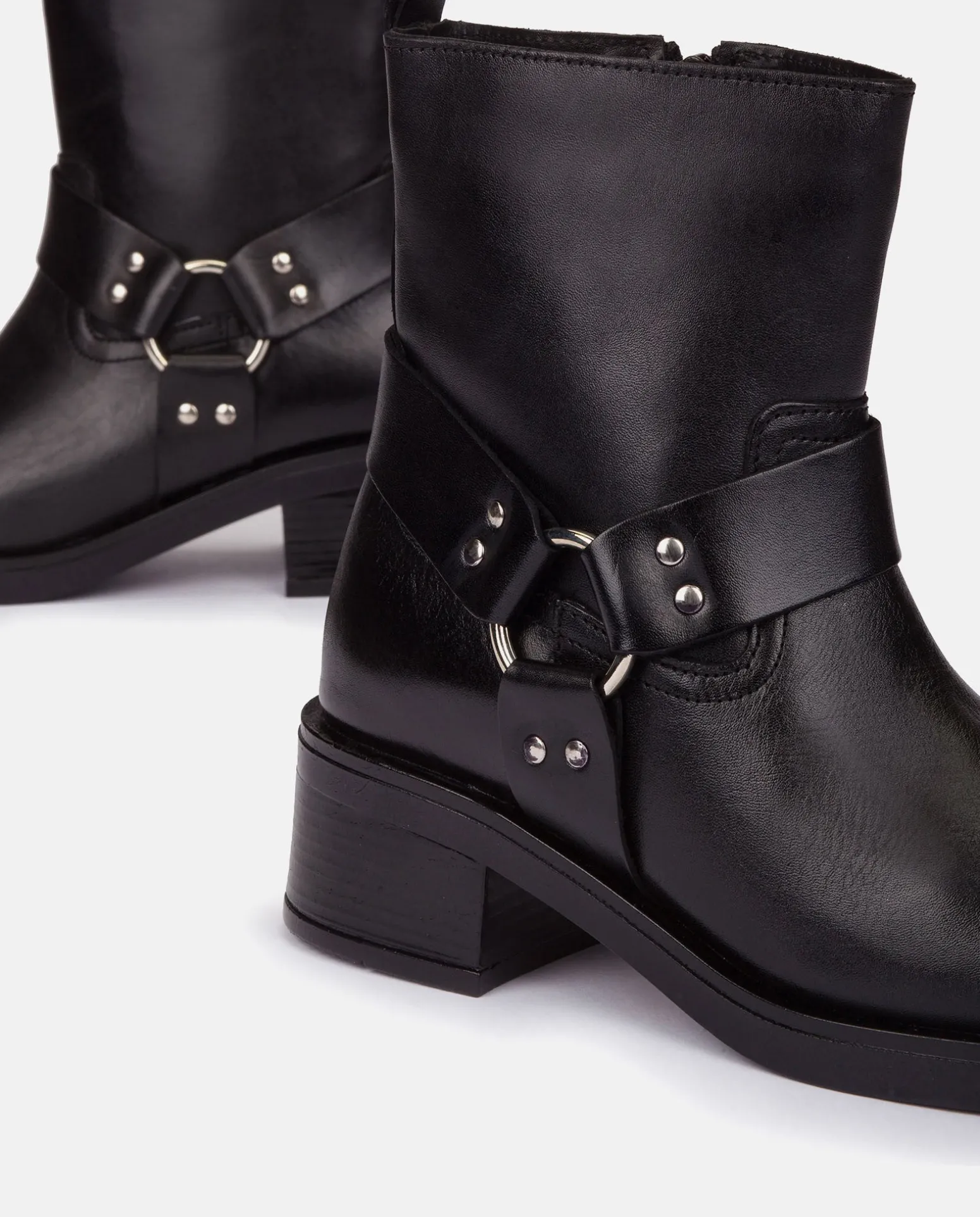 Bottine Plat SPA-005 Noir
