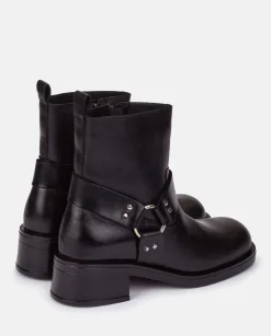 Bottine Plat SPA-005 Noir