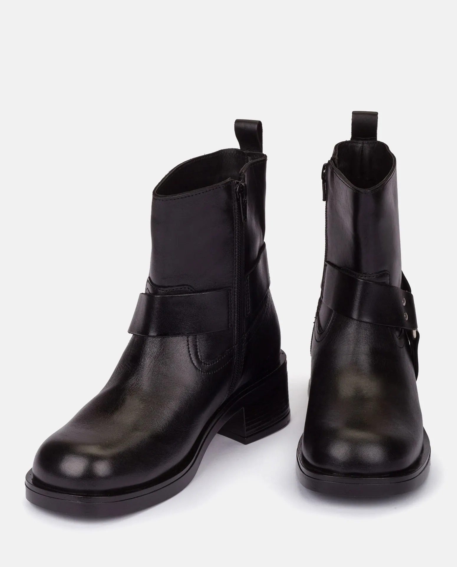 Bottine Plat SPA-005 Noir