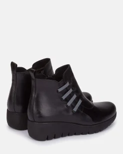 Bottine Plate ATENAS-033 Noir