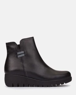 Bottine Plate ATENAS-032 Noir