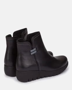 Bottine Plate ATENAS-032 Noir