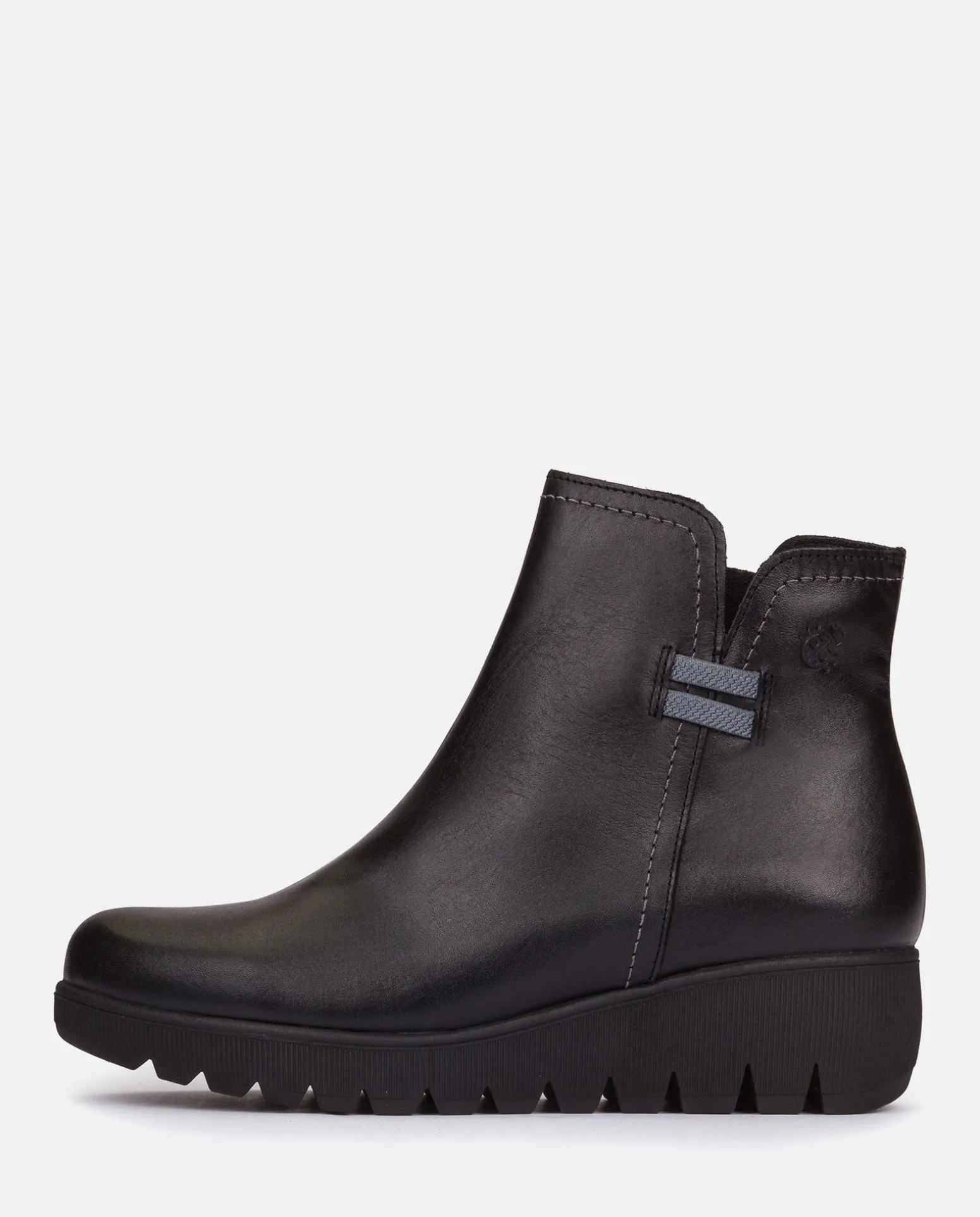 Bottine Plate ATENAS-032 Noir