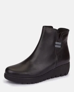 Bottine Plate ATENAS-032 Noir