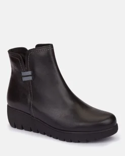 Bottine Plate ATENAS-032 Noir