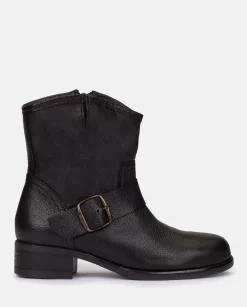 Bottine Plate CAMBRA-001 Noir