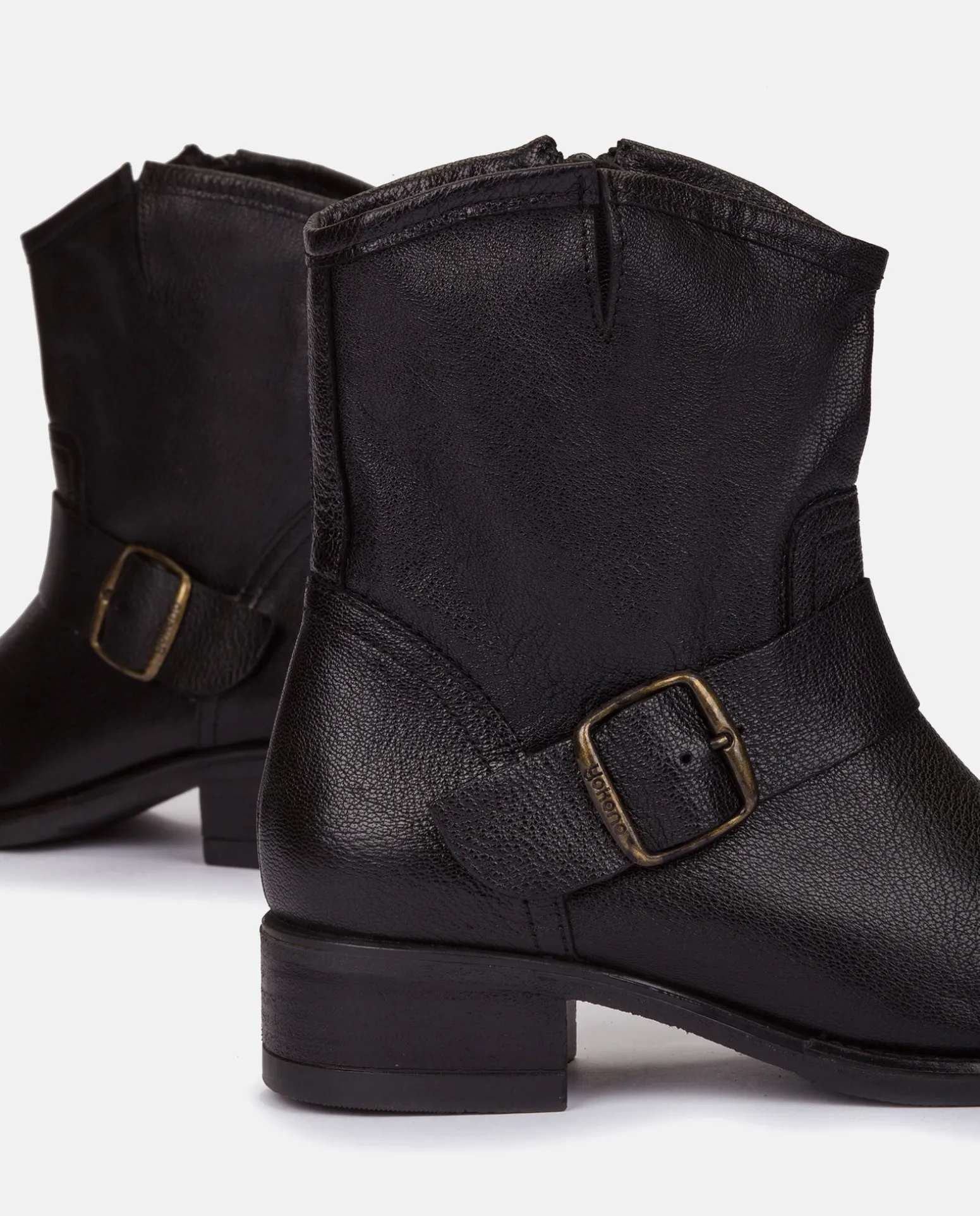 Bottine Plate CAMBRA-001 Noir