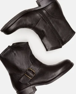 Bottine Plate CAMBRA-001 Noir