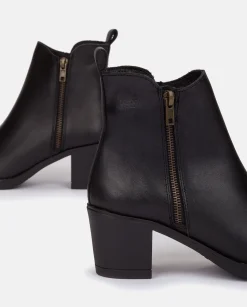 Bottines à Talon LILLE-012 Noir