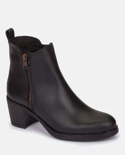 Bottines à Talon LILLE-012 Noir