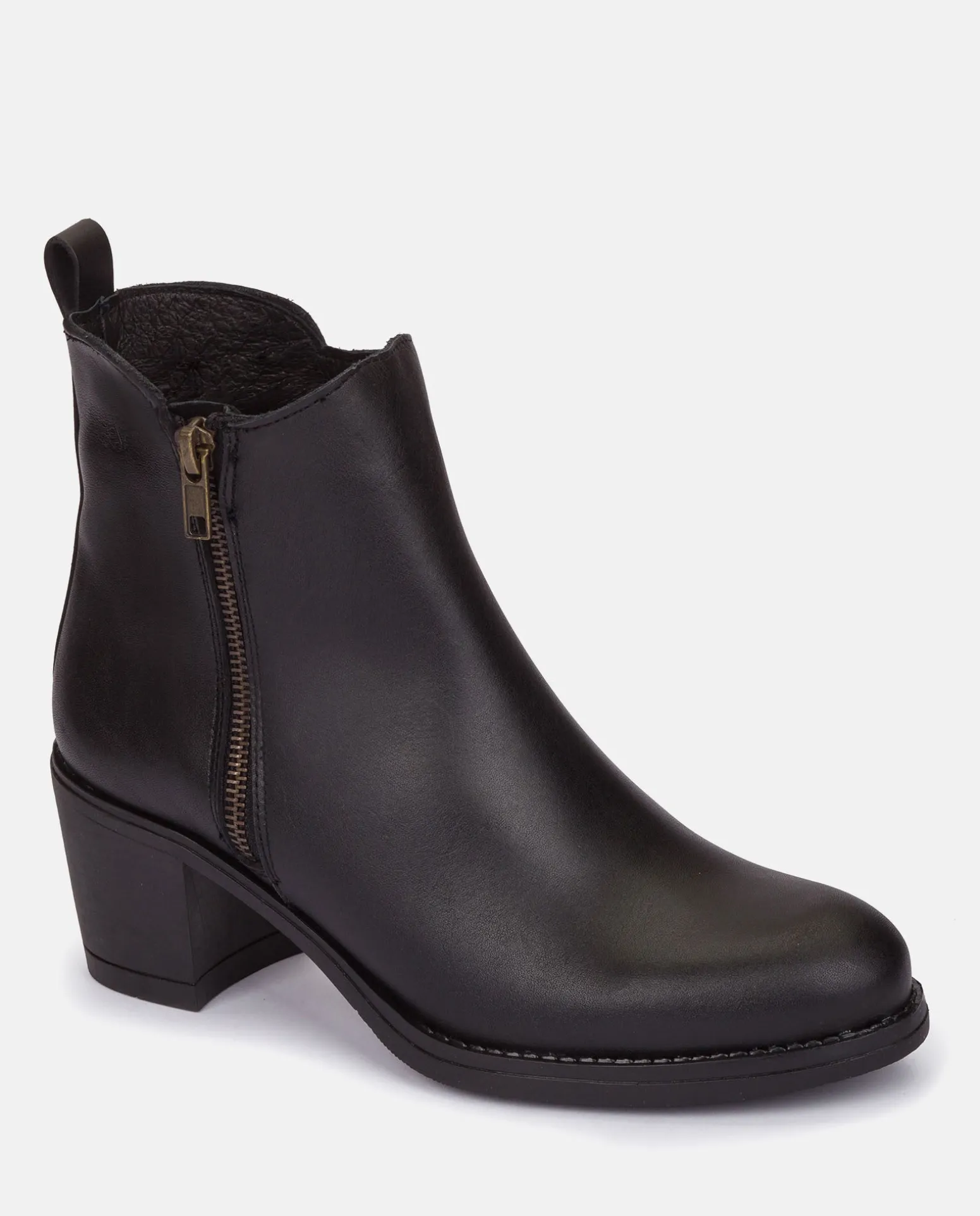 Bottines à Talon LILLE-012 Noir