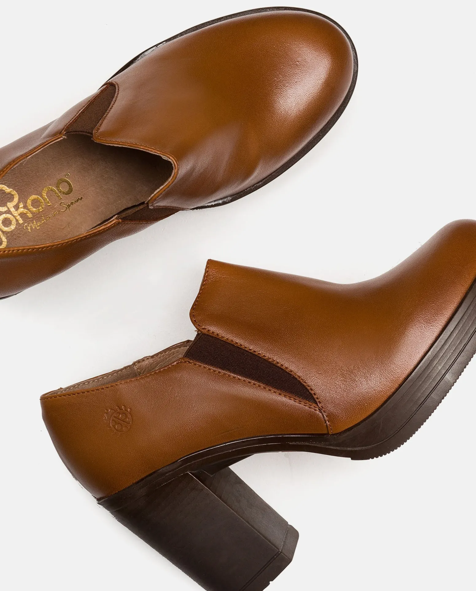 Bottines à Talon PILSEN-005 Marron