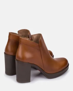Bottines à Talon PILSEN-004 Marron