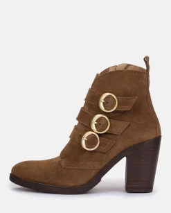 Bottines à Talon TOURS-005 Marron