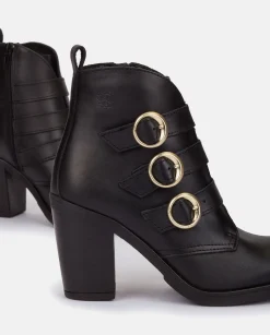 Bottines à Talon TOURS-005 Noir