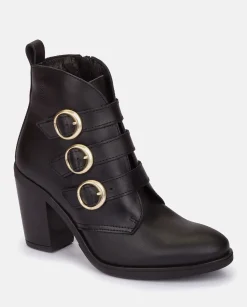 Bottines à Talon TOURS-005 Noir