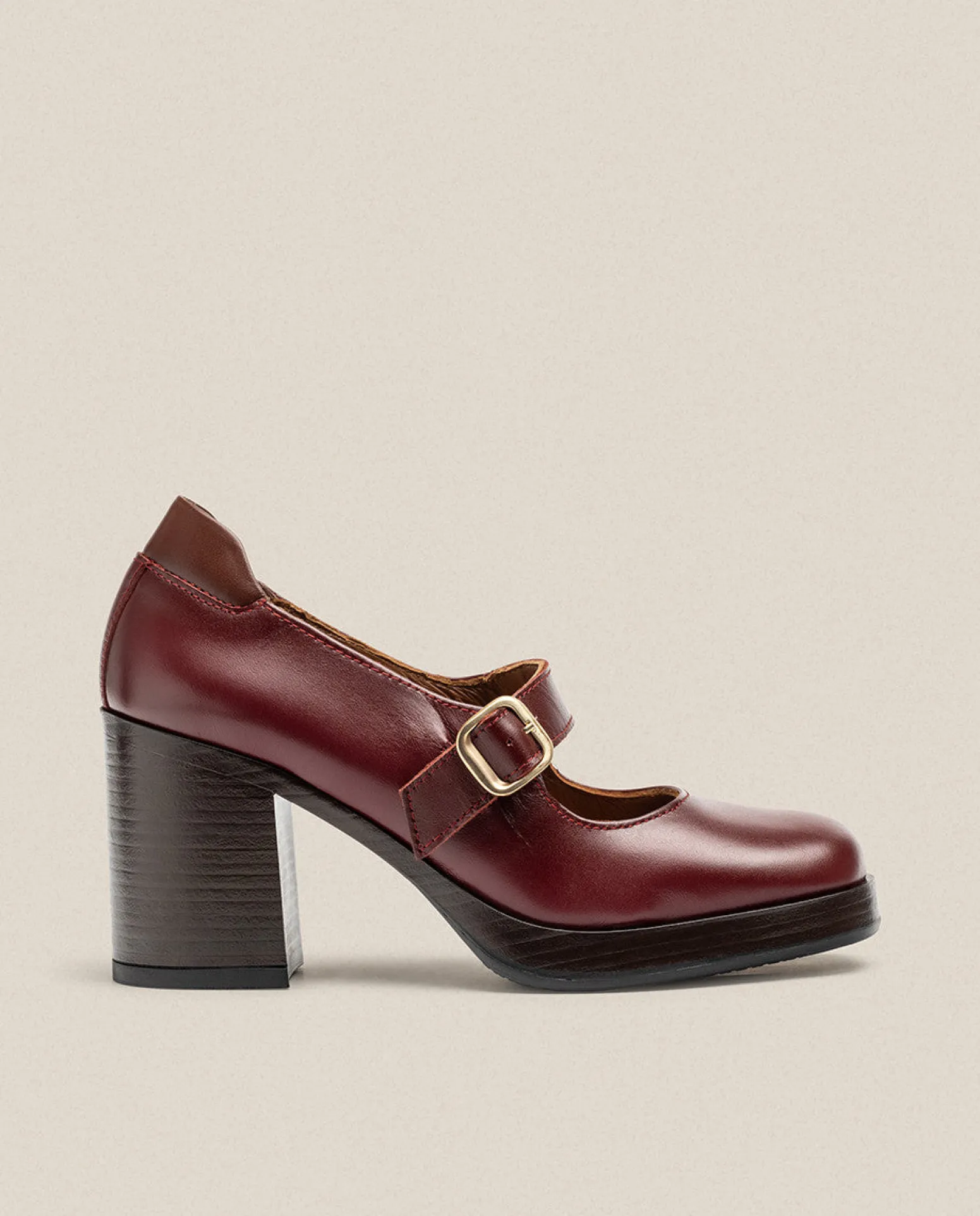 Chaussure à Talon KOLIN-010 Bordeaux