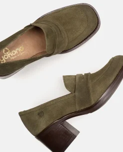 Chaussure à Talon LANDAS-001 Vert
