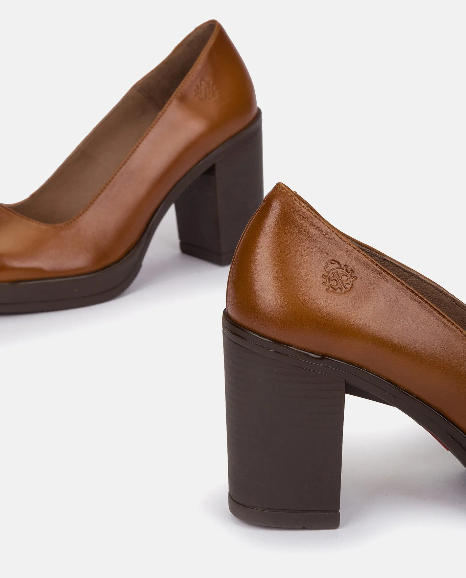 Chaussure à Talon PILSEN-007 Cuir