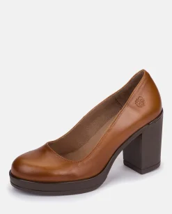 Chaussure à Talon PILSEN-007 Cuir