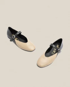 Chaussure Plate ARI-001 Beige