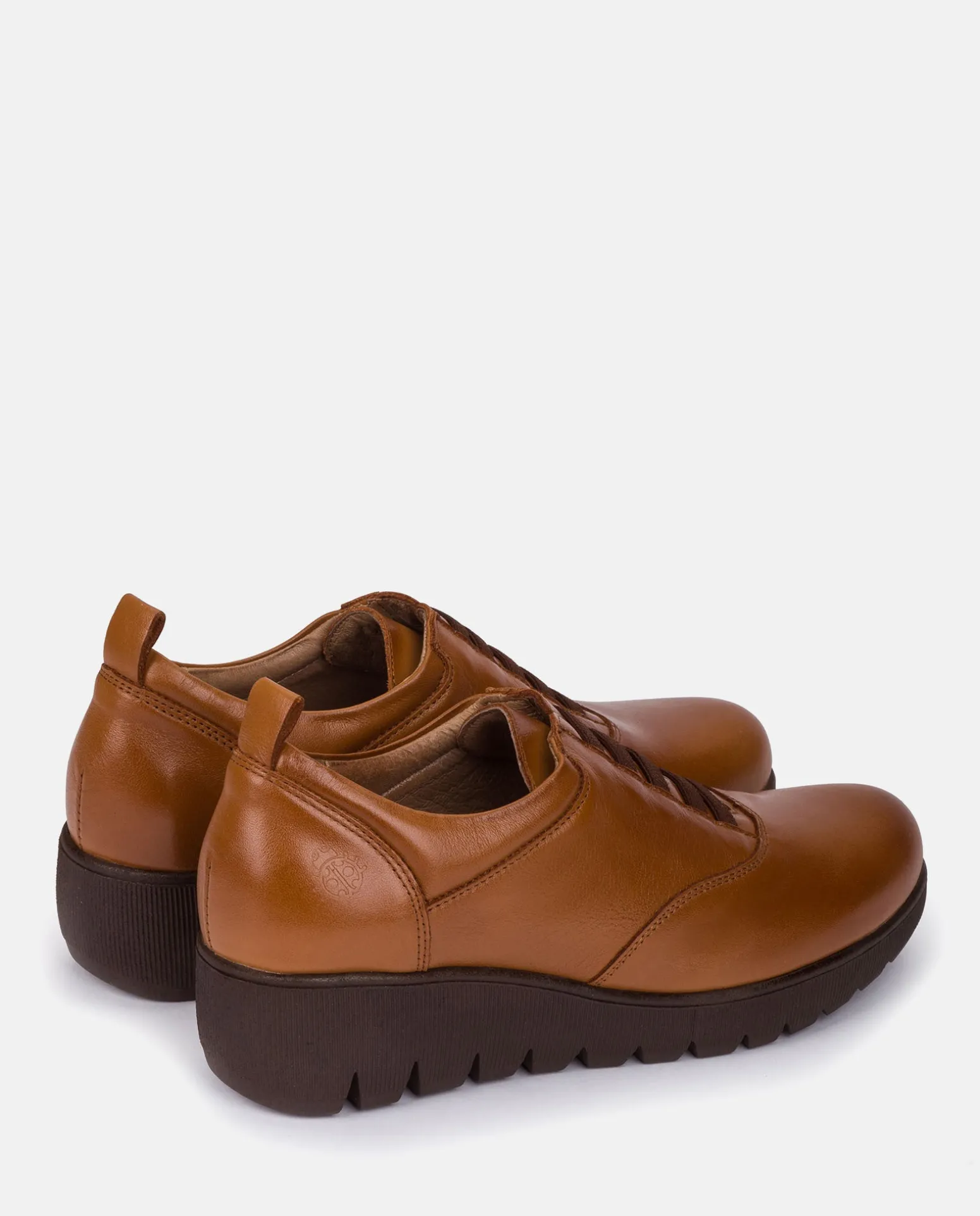 Chaussure Plate ATENAS-035 Marron