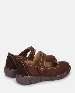 Chaussure Plate OLBA-005 Marron