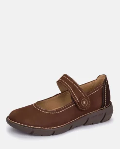 Chaussure Plate OLBA-005 Marron