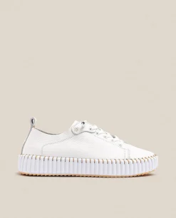 Chaussure Plate SINTRA-004 Blanc