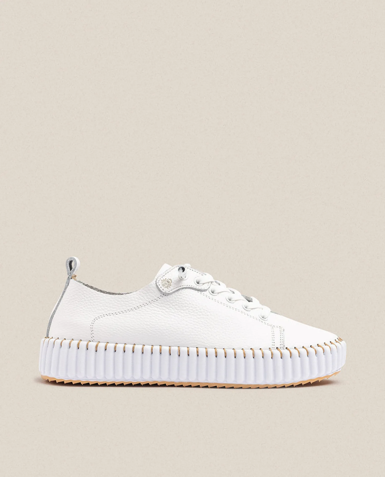 Chaussure Plate SINTRA-004 Blanc
