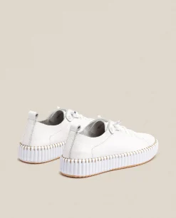 Chaussure Plate SINTRA-004 Blanc