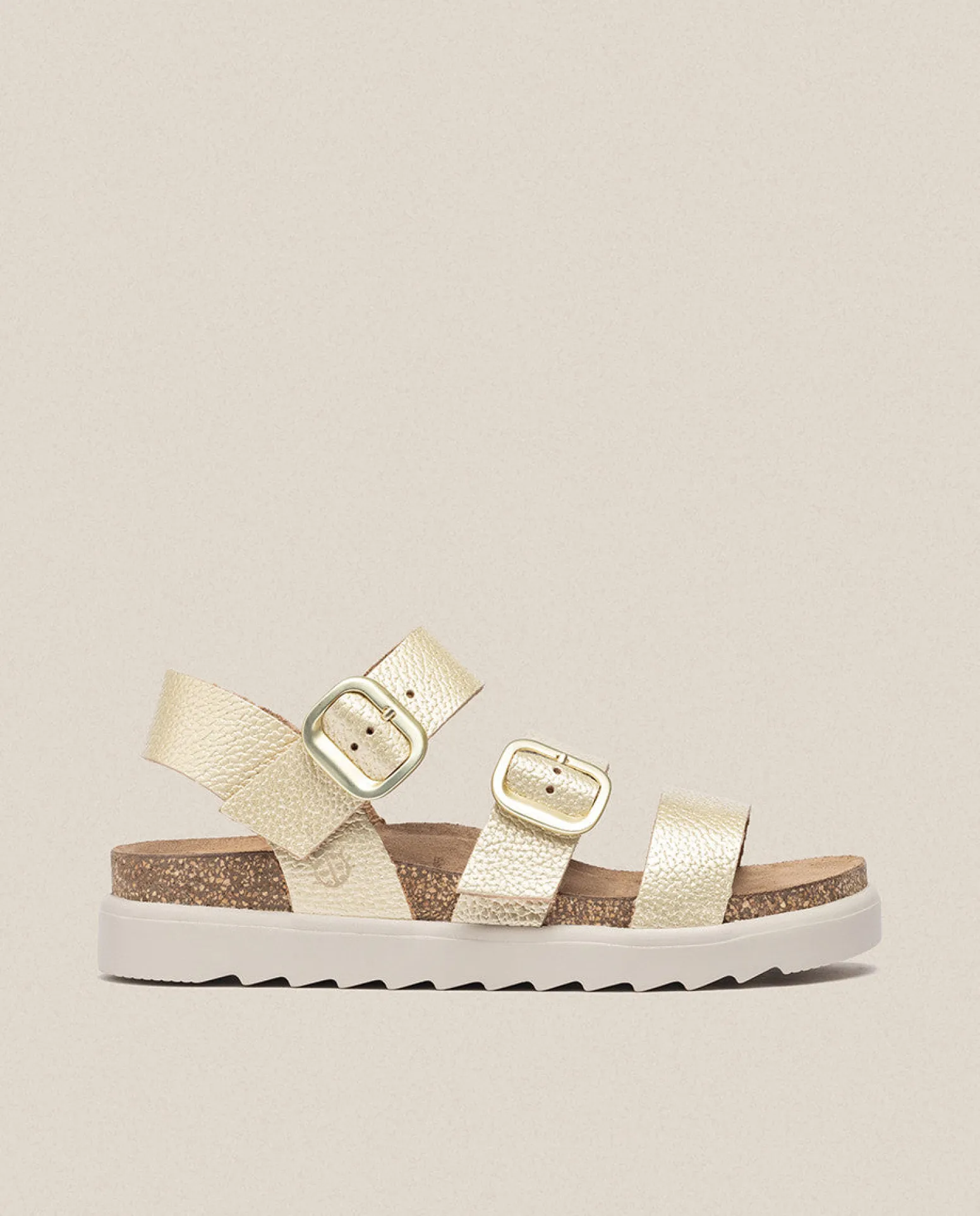 Sandale à Plateforme TUNEZ-127 Doré