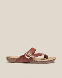 Sandale Plate Ibiza 013 Marron