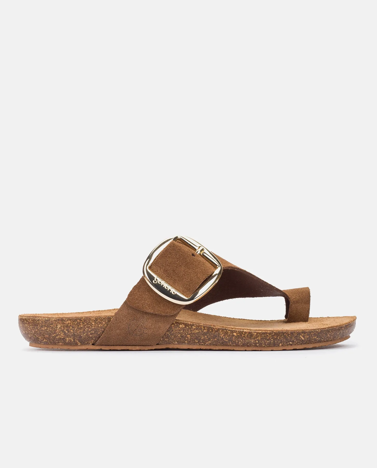 Sandale Plate IBIZA-205 Marron