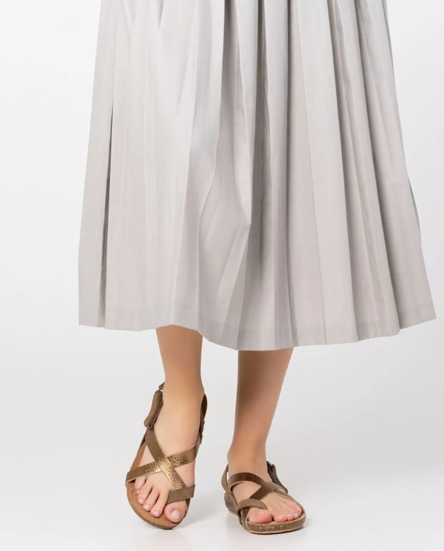 Sandale Plate IBIZA-178 Marron