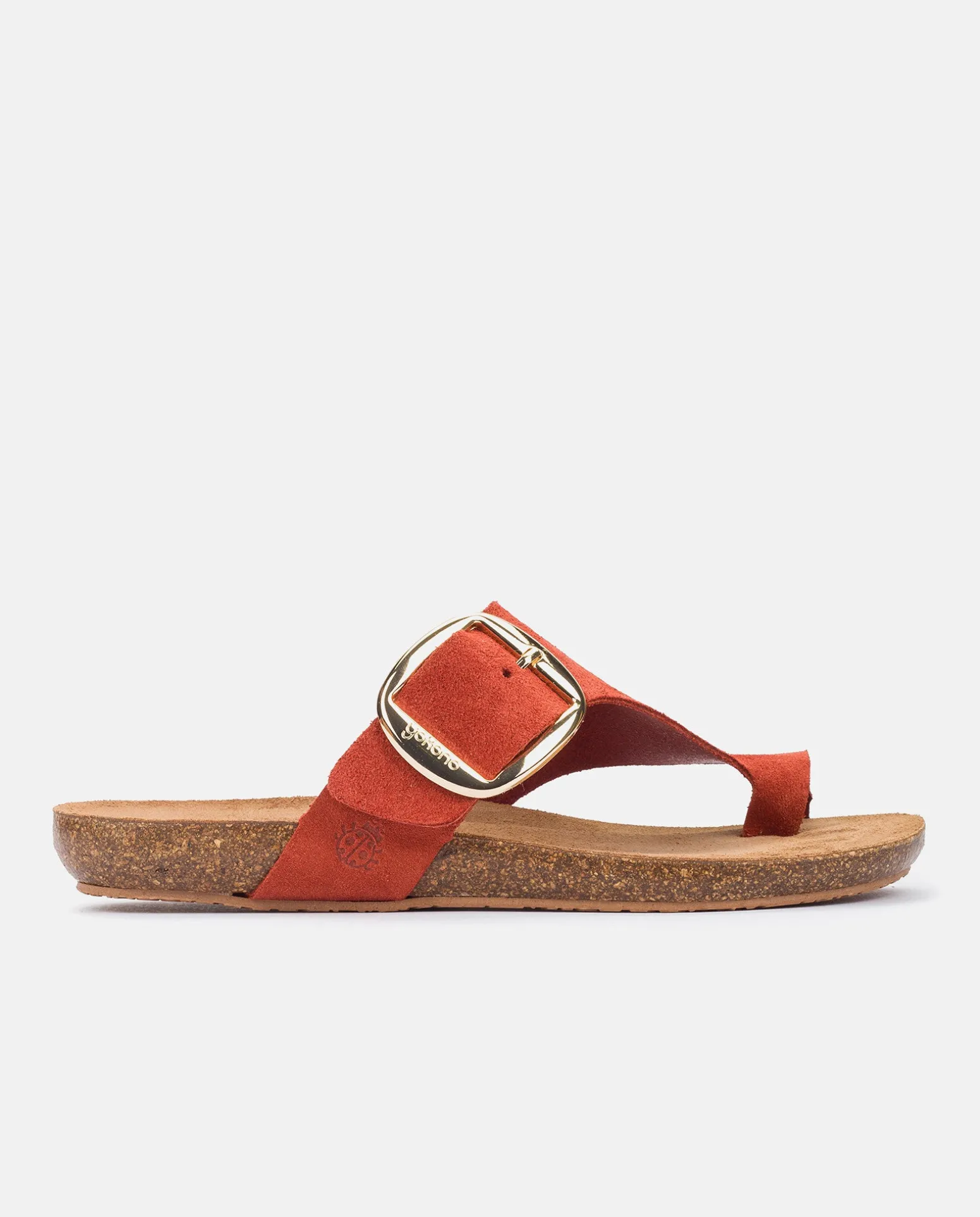 Sandale Plate IBIZA-205 Orange