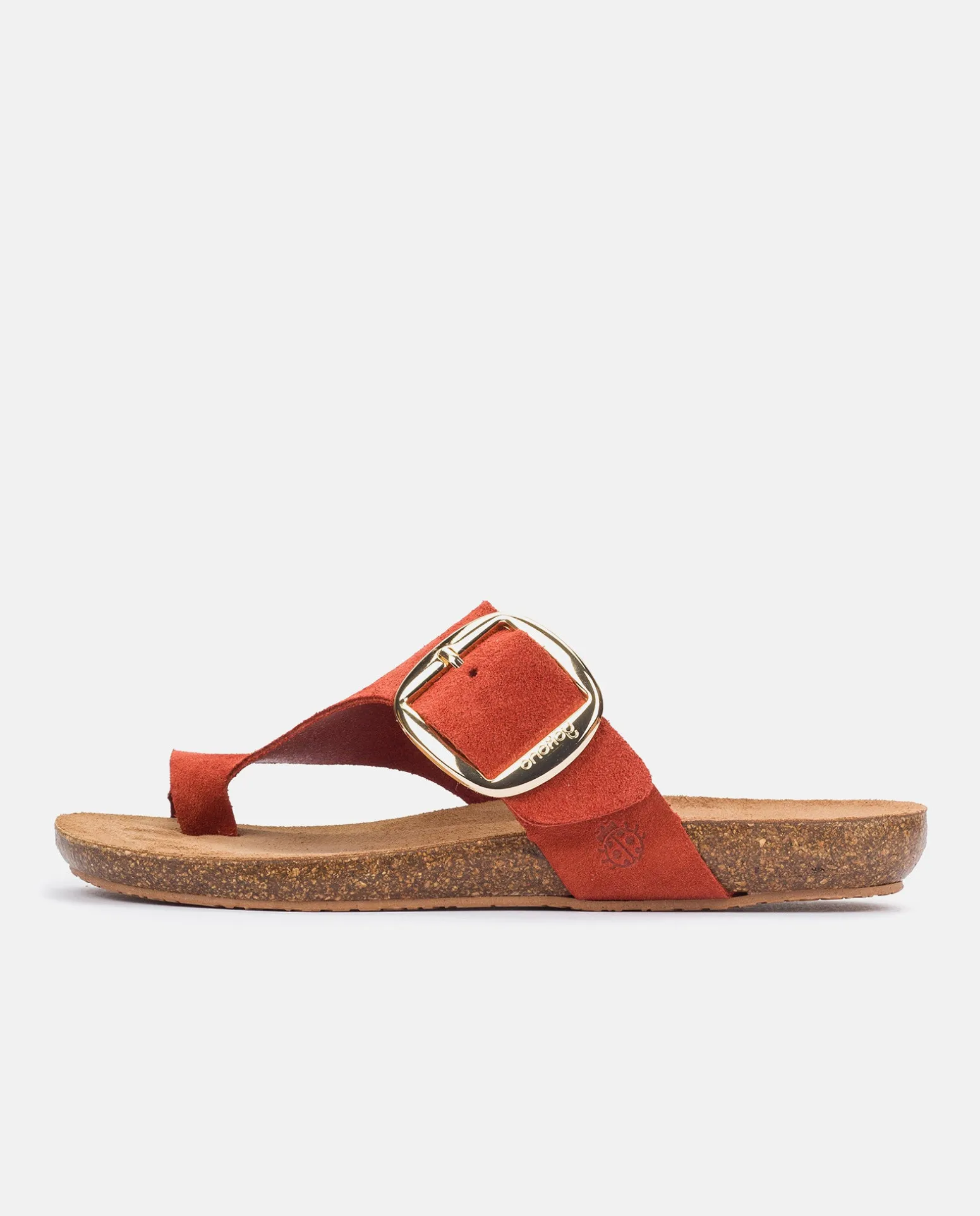 Sandale Plate IBIZA-205 Orange