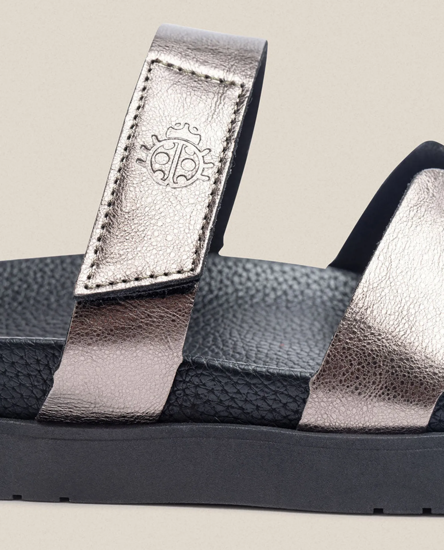 Sandale Plate MORENA-125 Gris
