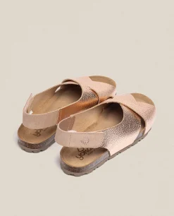 Sandale Plate VILLA-175 Rose