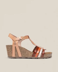 Sandales à Semelle Compensée CADIZ-301 Beige